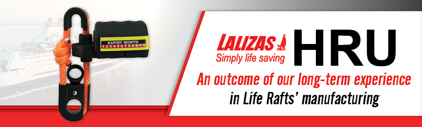 LALIZAS launches its Hydrostatic Release Unit for Life rafts