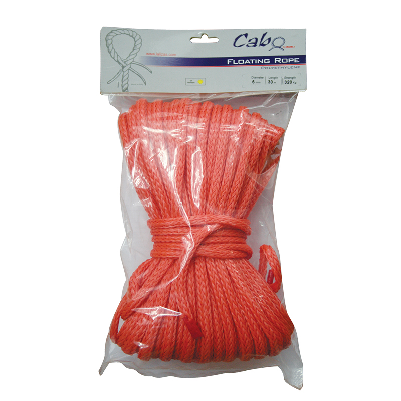 Σχοινί Διάσωσης Polyethylene, αβύθιστο πορτοκαλί image